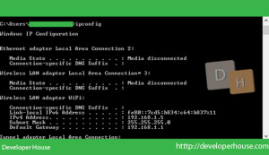 How to use IPConfig